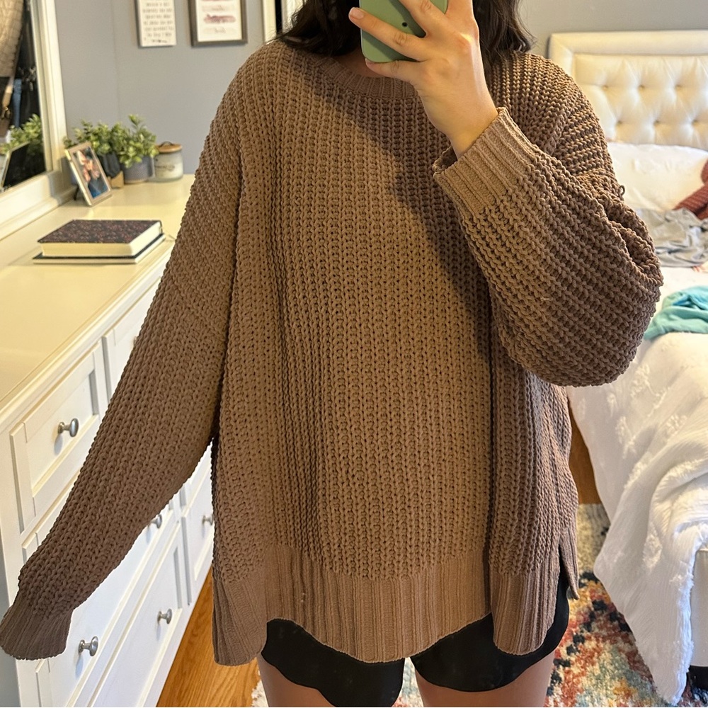 American Eagle Chunky Knit Sweater
